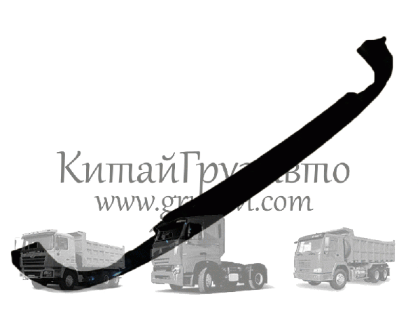 WG1664240006 Бампер нижний HOWO A7 (Cамосвал)