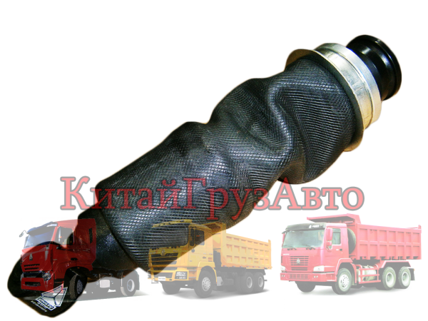 WG1664430078 Амортизатор кабины передний HOWO A7 (Пневматический)